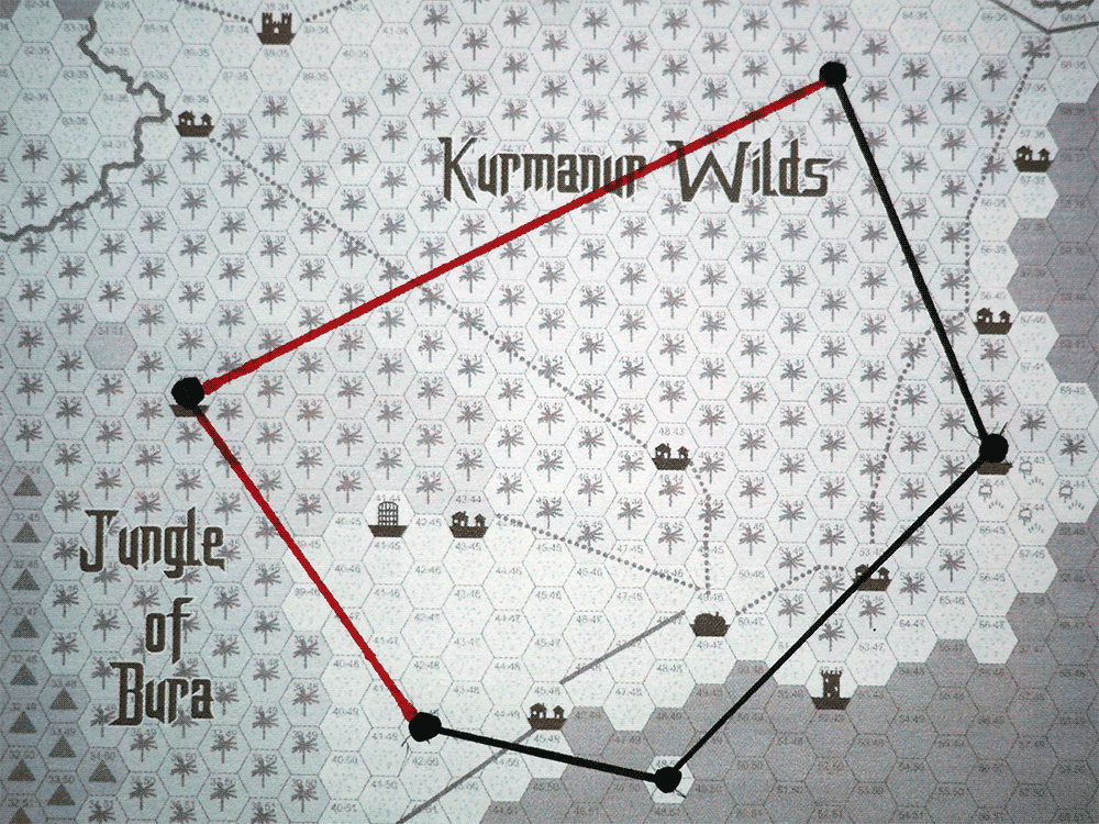 Eld wall map